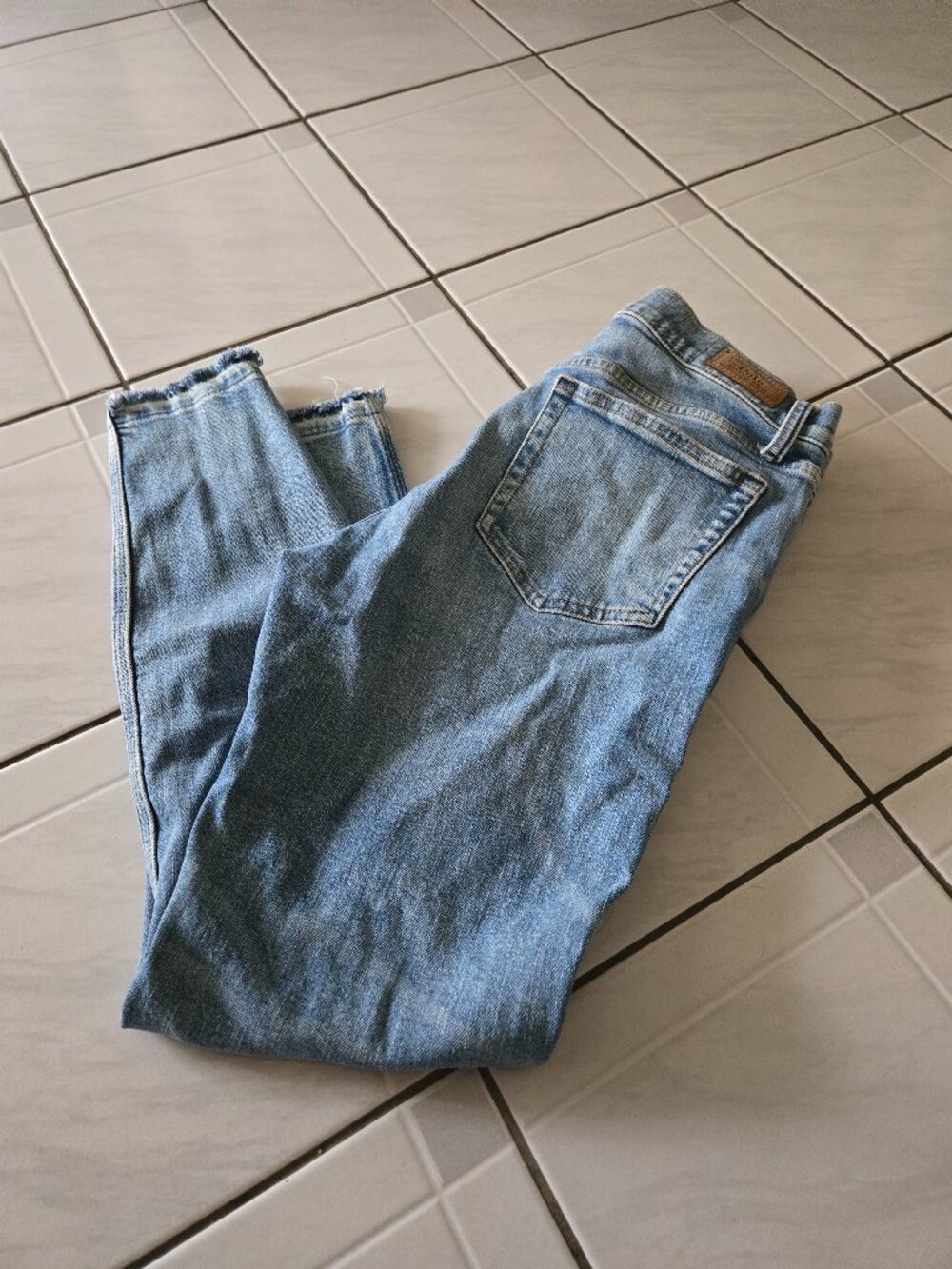 Polo Ralph Lauren Tompkins Mid Rise Skinny Crop Jeans Light Wash 29